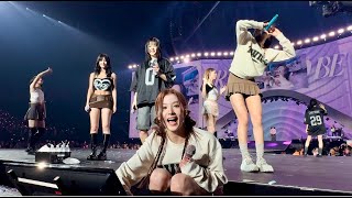 TWICE (트와이스) Encore: LOOK AT ME \& RUSH (Las Vegas) - Ready to Be World Tour - [Fancam]