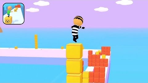 New Satisfying Mobile Game Cube Surfer Top free Gameplay  Walkthrough Big Update.