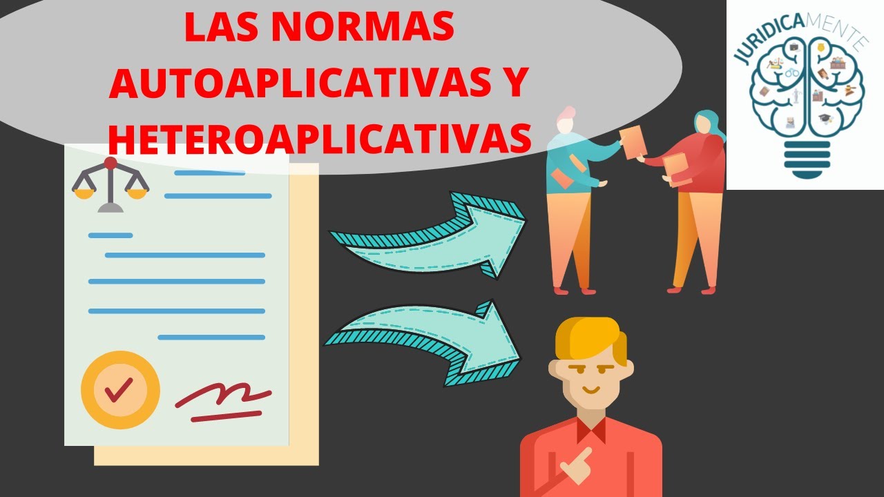 Diferencia Entre Norma Autoaplicativa Y Heteroaplicativa