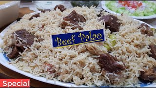 Beef PulaoRecipe|Beef Yakhni Pulao|Bakra Eid  Special|How To Make beef Pulao|Punjabi Desi food Point