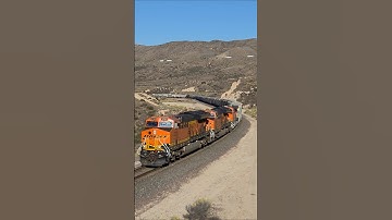 BNSF in Cajon #bnsf #shorts