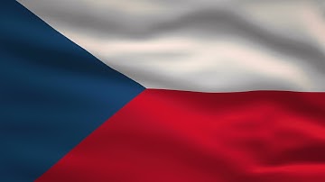 Czech Republic Waving Flag Animation | 8k Ultra HD | Flags of the World