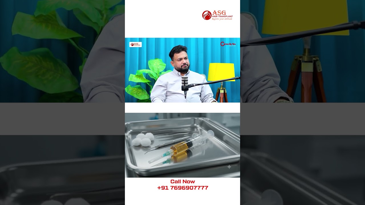 PRP Hair Treatment Without Surgery? | Best Hair Transplant in Jalandhar | ASG Hair Transplant