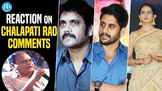 Actor akkineni nagarjuna has labelled as "derogatory" veteran
chalapathi rao's comment that women are only fit to be good partners
in bed. i always res...