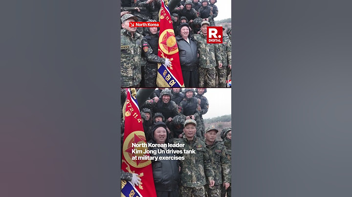Kim Jong Un Drives Military Tank During Drills, Calls For Efforts to Prepare For War
