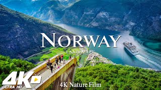 Norway 4K UHD  Relaxing Music With Beautiful Natural Landscape  4K Video UltraHD
