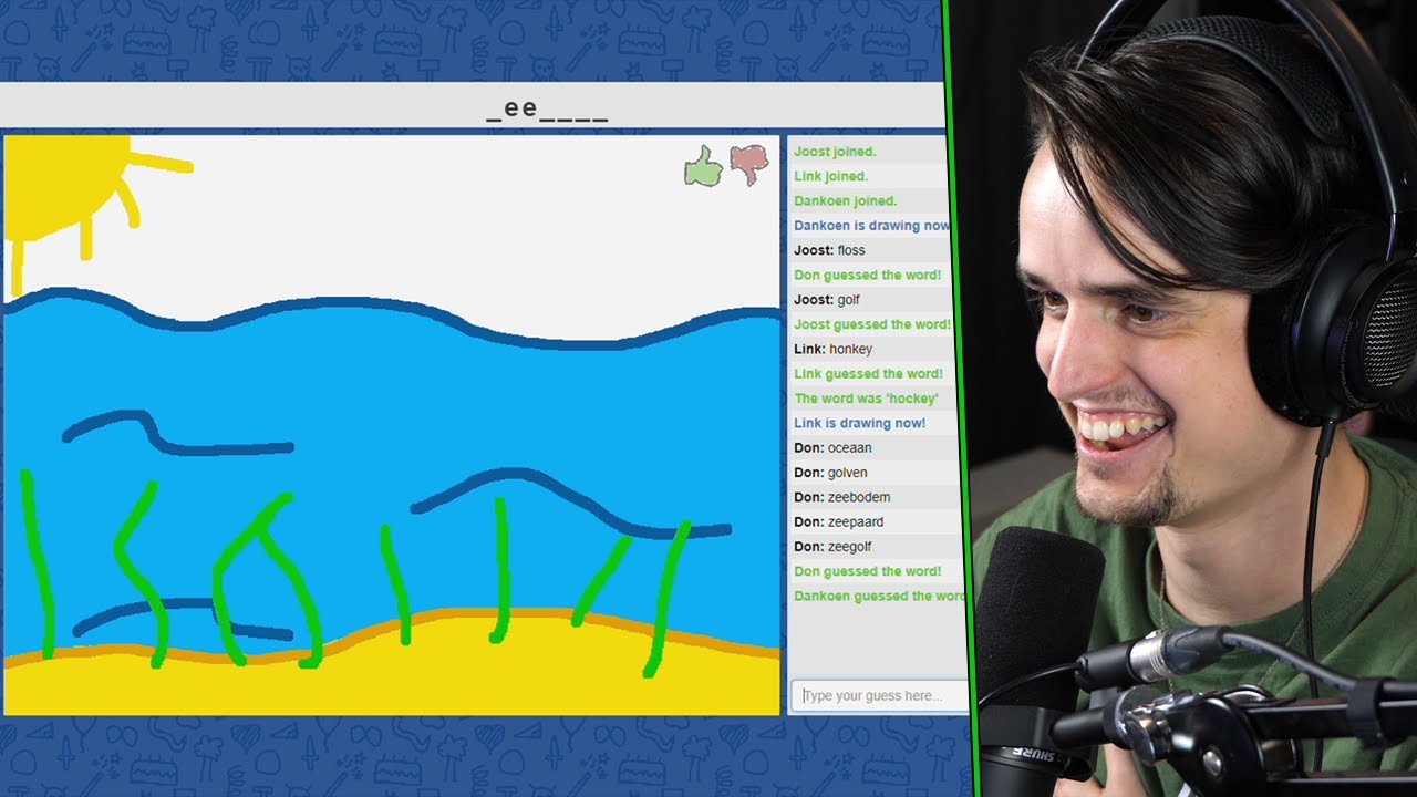 WACHTEN TOT DE LAATSTE SECONDE - Skribbl.io