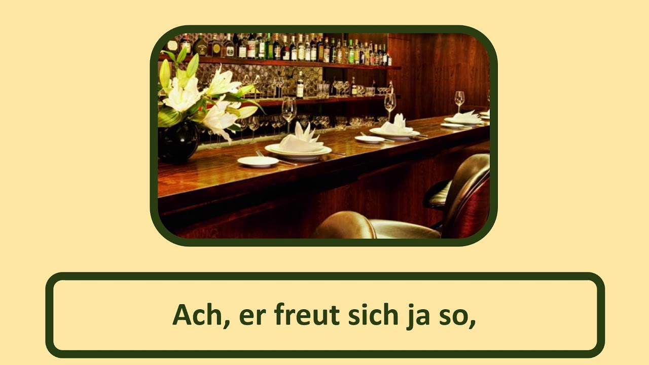 Ich Steh An Der Bar Und Habe Kein Geld