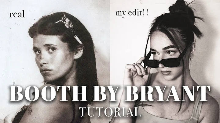 Booth by Bryant Editing Tutorial | Vintage Photobooth Editing Tutorial