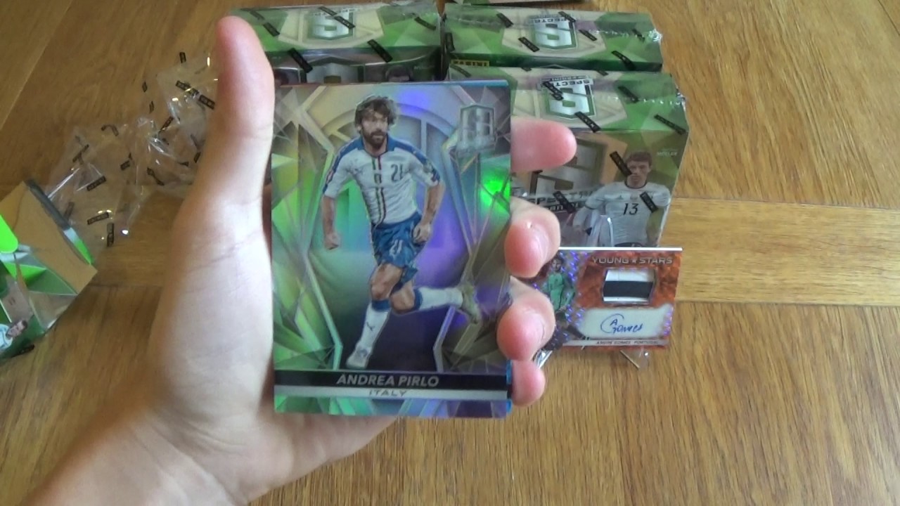 HAND SIGNED AUTOGRAPHS!!! SPECTRA Soccer 2016 BOX 3 PANINI USA better than Match Attax ? trading screen