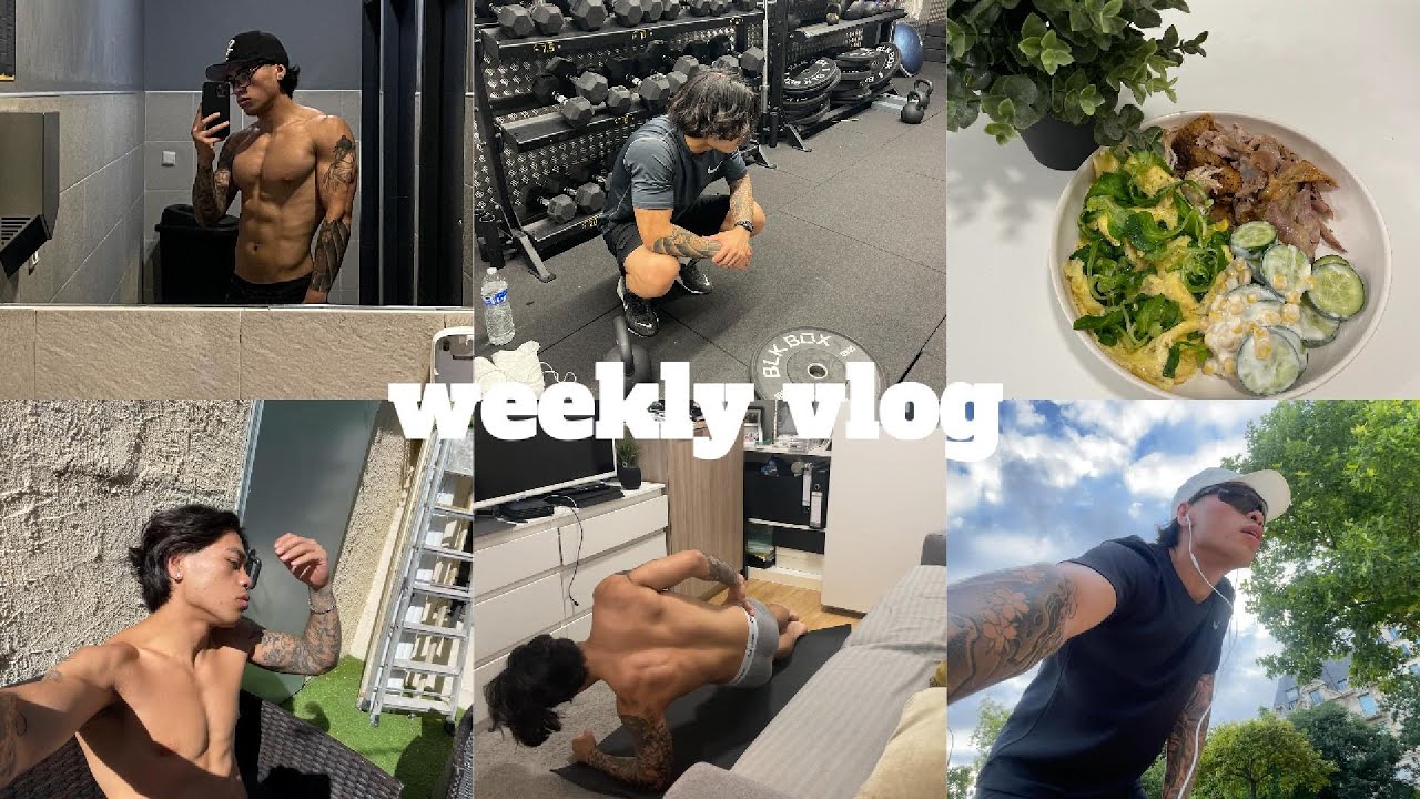 hybrid training week | diet | running | gym | boxing | lifestyle