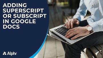 How to Add Superscript or Subscript in Google Docs