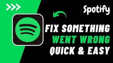 Fix Spotify Something Went Wrong, Please Try Again Later !! Spotify Something Went Wrong - Fix