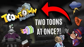 CONTROLLING TWO TOONS DURING THE VP!?! Toontown Rewritten [#3]