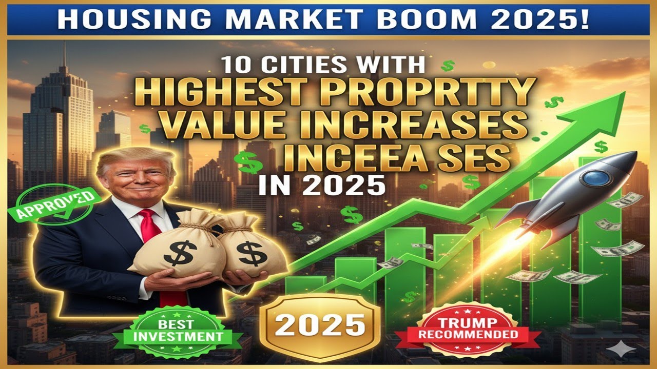 10 Cities with the Highest Property Value Increases in 2025