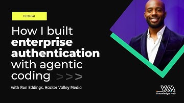 How I built enterprise authentication with agentic coding with Ron Eddings, Hacker Valley Media