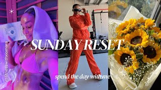 SUNDAY RESET | grocery shopping, being unapologetically you, travel plans,