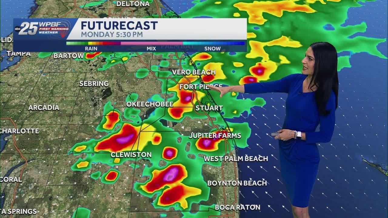 Marginal risk for severe storms as heat indices climb to 100 degrees in ...