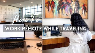 TIPS | How To Work Remote While Traveling Profile