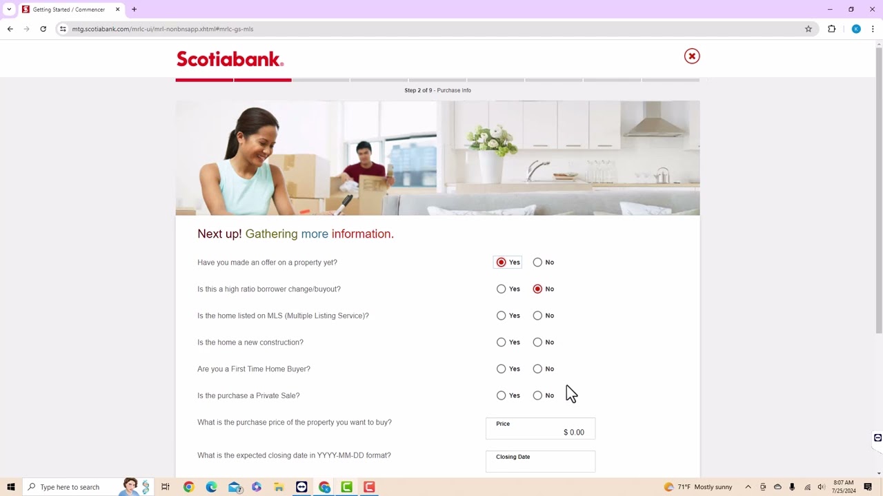 How to Apply for a Flexible Mortgage Loan on Scotiabank