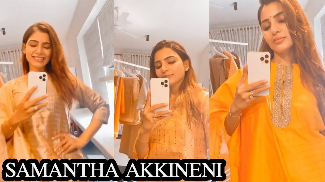 Samantha Trying Some Crazy Poses In Her New App | 