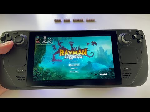 Rayman Legends - Steam Deck handheld gameplay