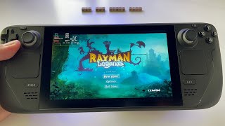 Rayman Legends - Steam Deck handheld gameplay