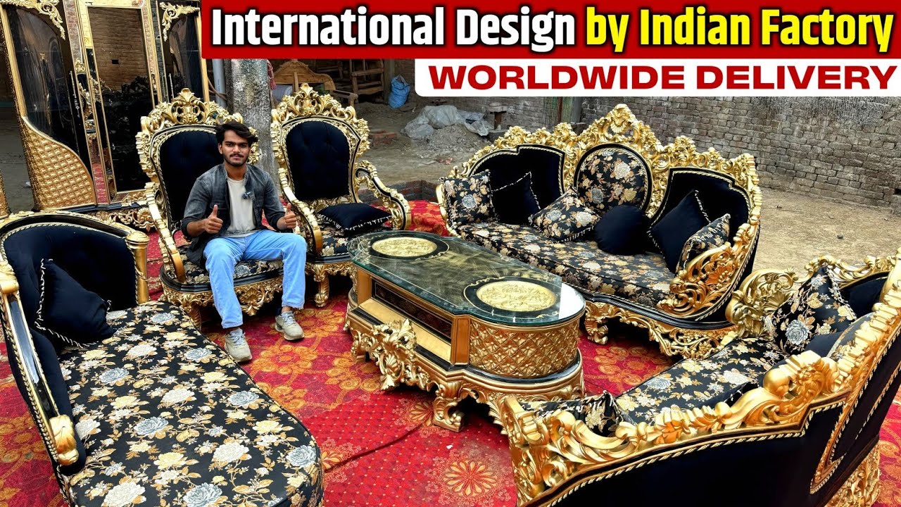 Royal Carving Furniture at Factory Price | Sofa Bed Dining Dressing from Saharanpur Oldest Factory