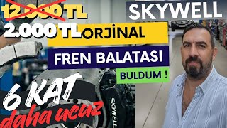 Skywell Et5 Servis Fiyatları Şoku 12.000 Tl Yerine 2.000 Tlye Fren Balatası