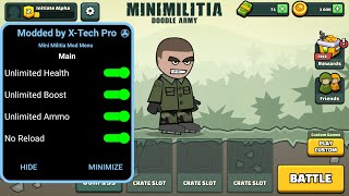 Mini Militia V5.3.7 Mod Menu By X-Tech Pro