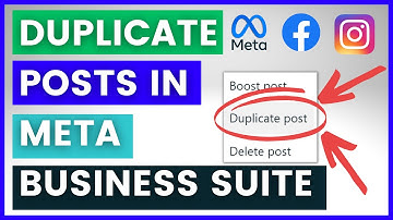 How To Duplicate Facebook Posts / Instagram Posts In Meta Business Suite? [in 2025]