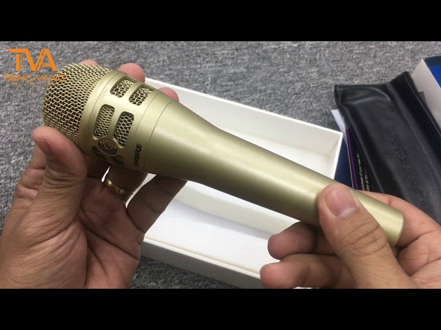 Siêu phẩm micro có dây Shure Ksm-8 | Karaoke vô đối