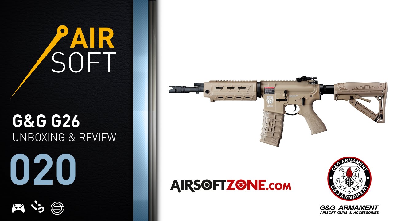 Airsoft Review G&G G26 Airsoft Deutschland 020 YouTube