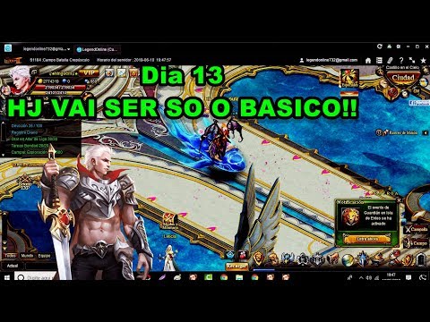 Legend Online Saga Espanhol Dia 13 Esperando Eventos Normalizar Youtube