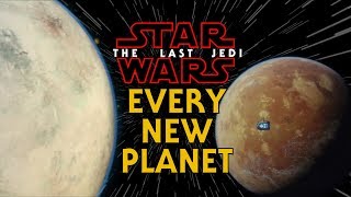 The Planets of The Last Jedi
