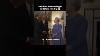 Download Lagu Cheeky Nelson Mandela cracks a joke and the Queen plays along 😂 MP3