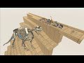 Last survivor touched out zigzag mountain bone monster  animal revolt battle simulator