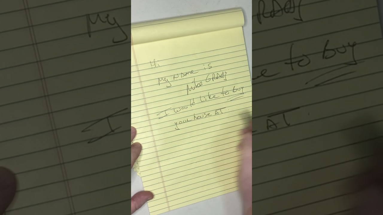 Yellow Letter | How To