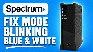 How to Fix Spectrum Modem Blinking Blue and White - Step By Step