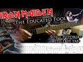 Iron Maiden - The Educated Fool Janick Gers&#39;s solo lesson (with tablatures and backing tracks)