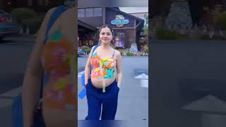 Dzanum Rubina Dilaik Pregnant Rubina Doing Exercise 