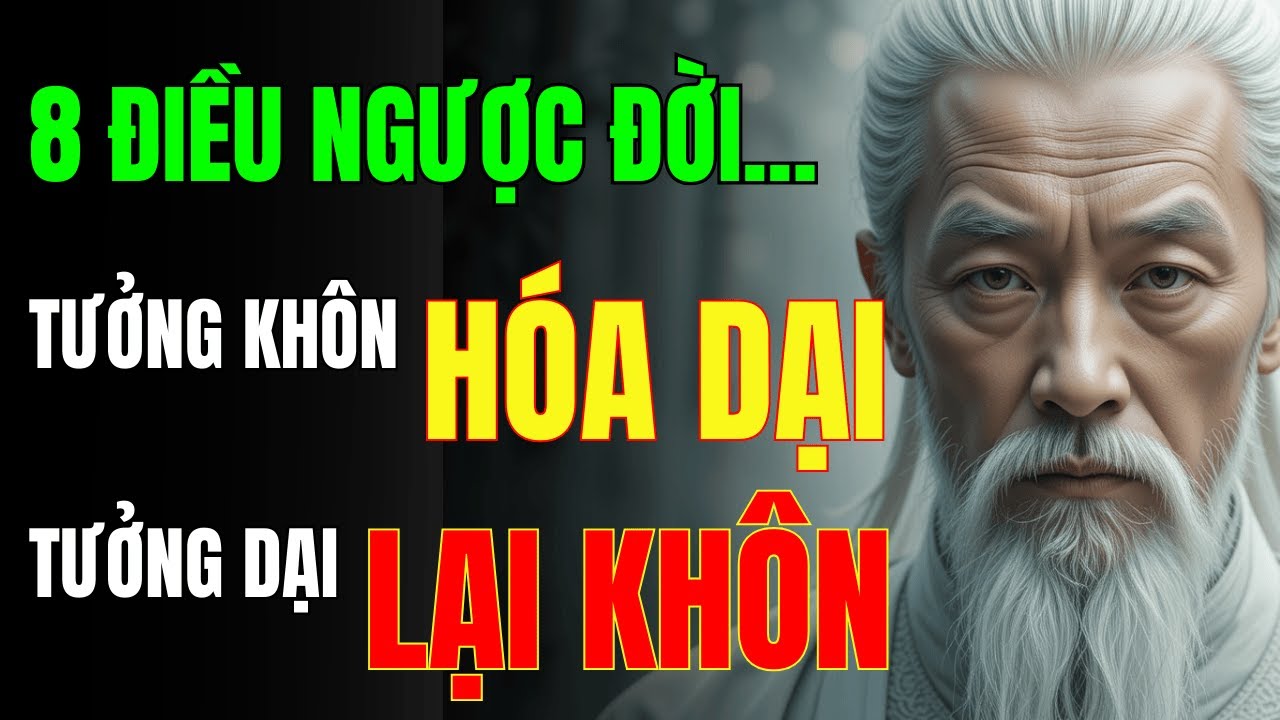 Cổ Nhân Dạy: 8 Điều Ngược Đời Tưởng Khôn Hóa Dại, Tưởng Dại Lại Khôn | Triết Lý Cuộc Sống