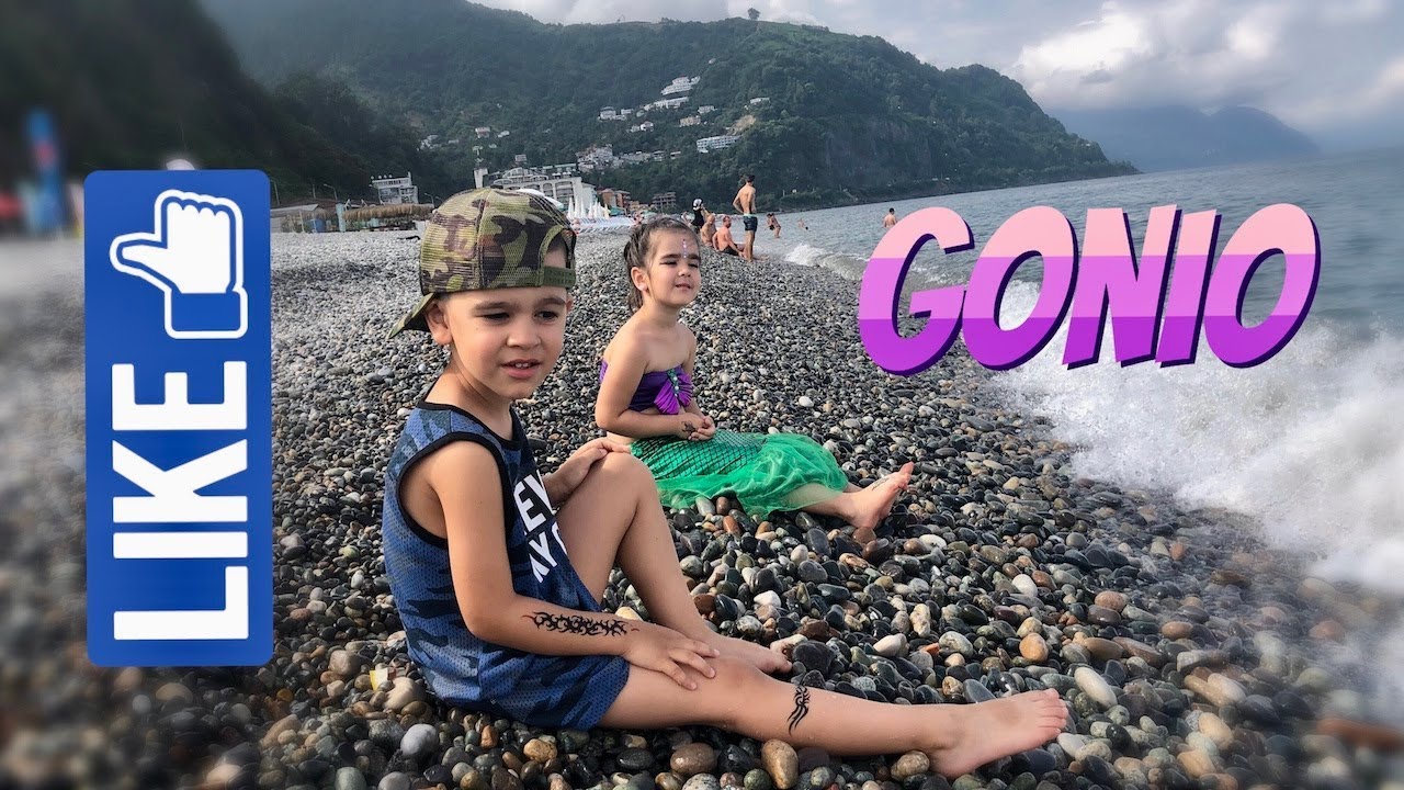 Райское место в Гонио, Грузия. Бассейн в Gold Guest House.