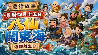 童話故事 - 農曆四月十五日 - 漢鍾離生日 - 八仙鬧東海