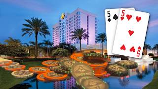 Going Deep in Tampa Hard Rock 300$ 50K Guarantee Tournament !!! -  Kyle Fischl Poker Vlog Ep 267