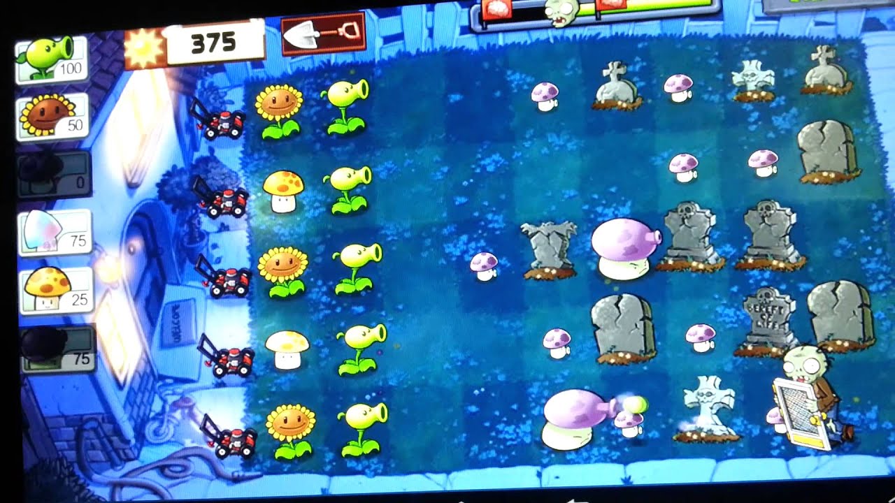 Plant vs zombies gameplay - YouTube