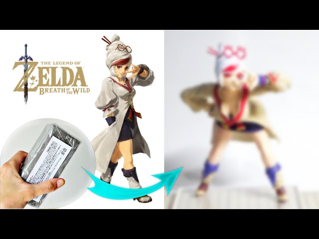 ゼルダの伝説】粘土で”プルア”のフィギュア作ってみた / I made a