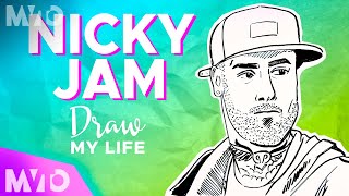 Nicky Jam: Dibujamos la vida y trayectoria del cantante | Draw My Life | The MVTO