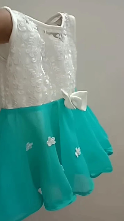 one year baby frock #song #dressdesign #fashion