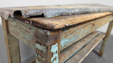 ROTTEN table RESTORED - A spiders graveyard
